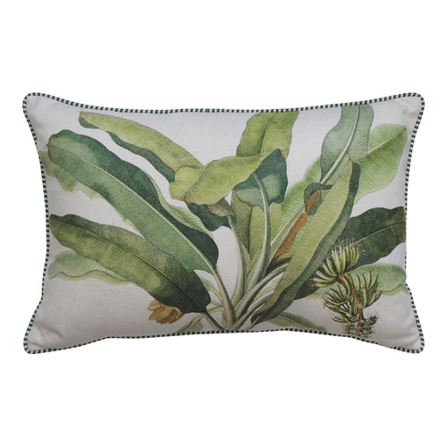 Cavendish Rectangular Linen-Blend Cushion