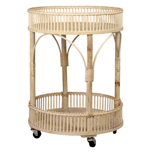 Madras Link Sienna Bamboo Trolley Temple & ster