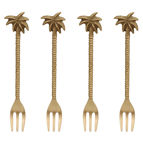 Palm Tree Aluminium Forks
