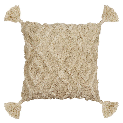 Tufted Taj Cotton-Blend Cushion