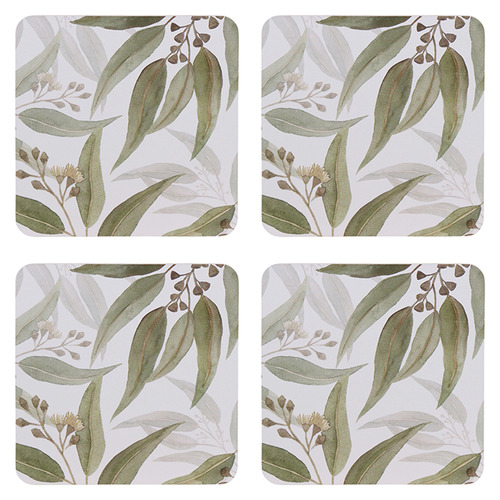 4 Piece Meredith Square Coaster Set