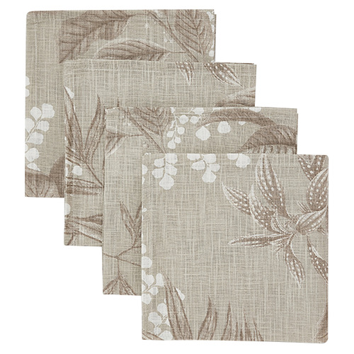 4 Piece Harlem Cotton Napkin Set