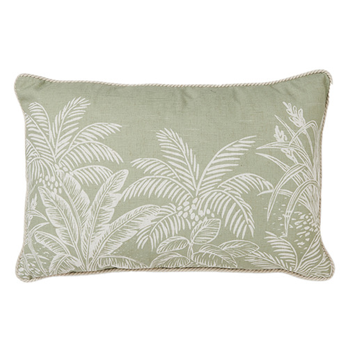 Valley Linen-Blend Cushion