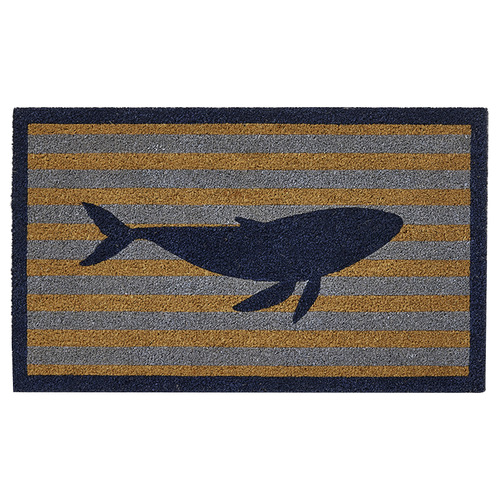 Whale Coir Doormat