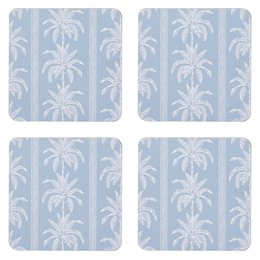 Banana Tree Square Coasters