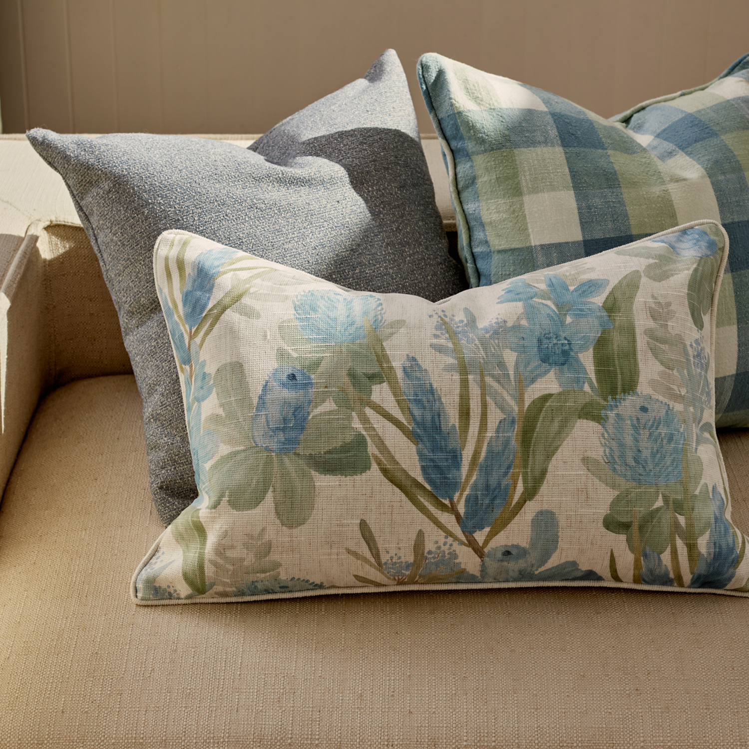 Sanders Rectangular Cotton Cushion