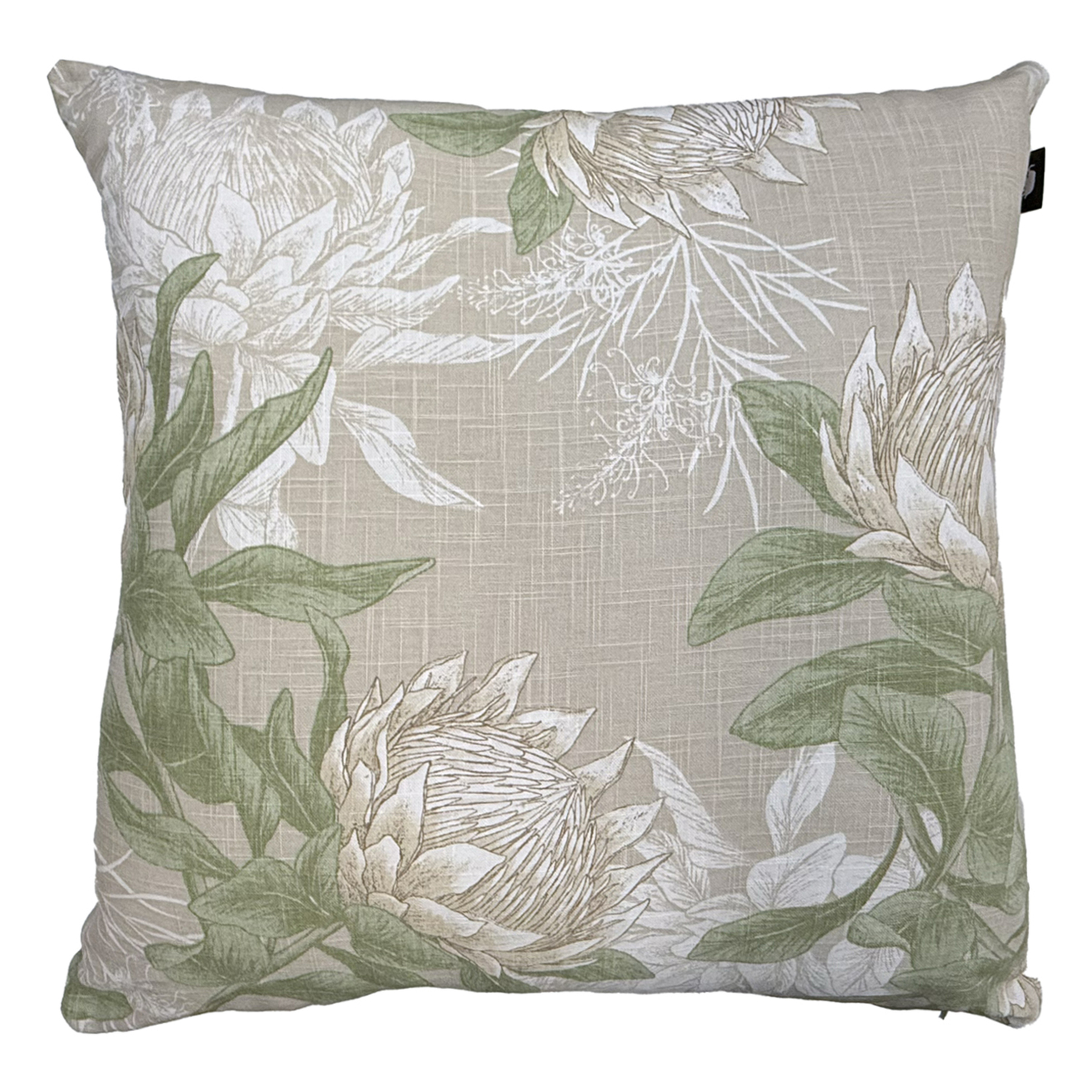 King Protea Reversible Cotton Cushion