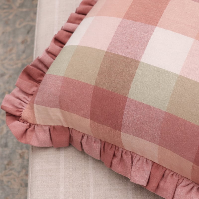Blue Moama Reversible Cotton Cushion