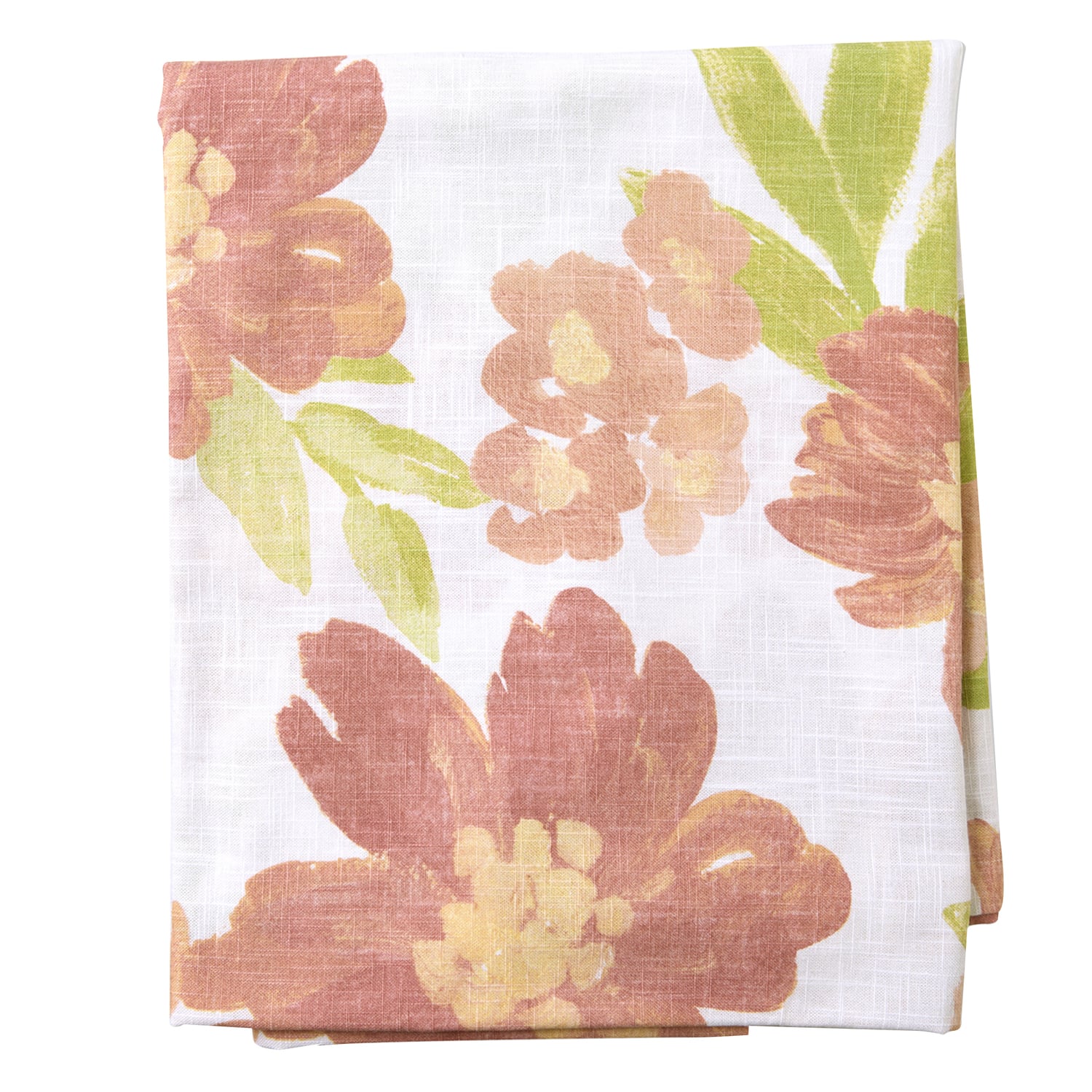 Rosie Floral Cotton Slub Tablecloth