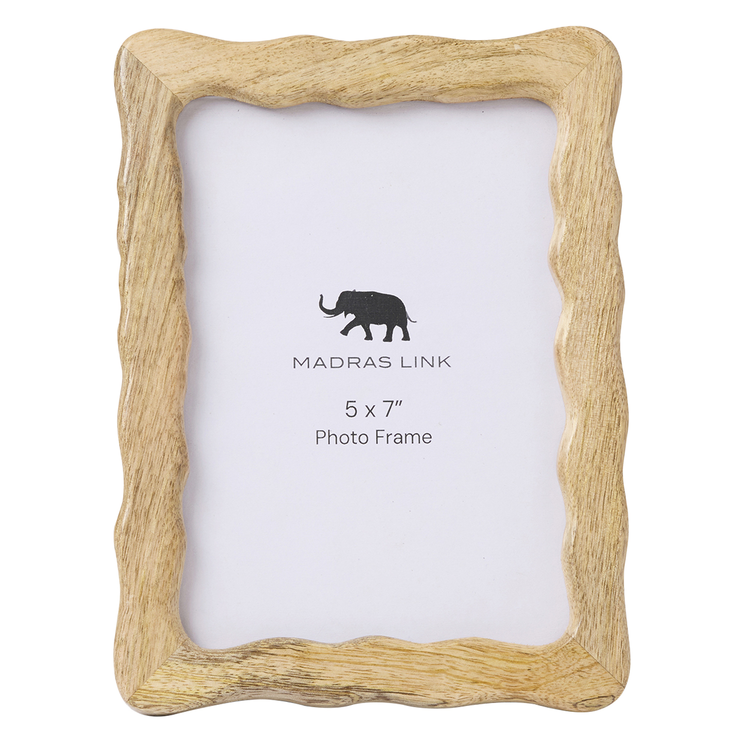 Wavy Mango Wood Photo Frame