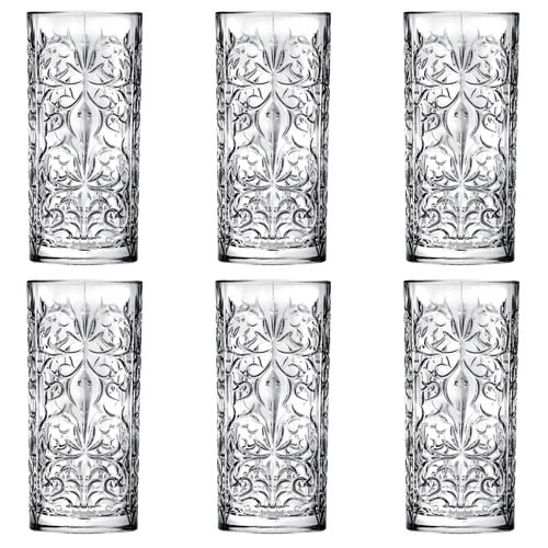 Crystalleria Tattoo 368ml Highball Glasses