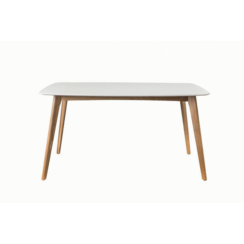 Estudio Furniture White Oslo 5 piece Dining Set