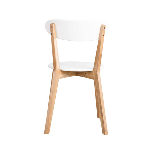 Estudio Furniture White Oslo 5 piece Dining Set