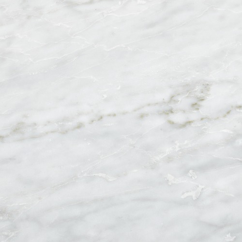Estudio Furniture Como White Marble Side Table
