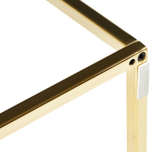 Estudio Furniture Como White Marble Side Table