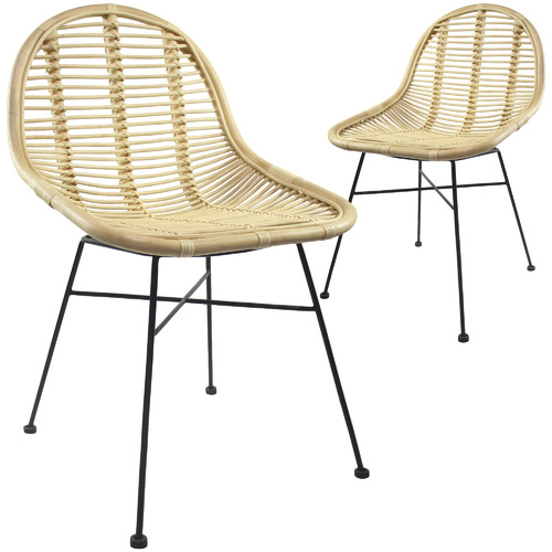 Estudio Furniture Adeline Rattan Dining Chairs
