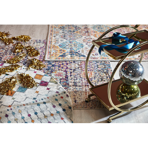 EstudioFurniture Gold Gatsby Bar Cart Temple & ster