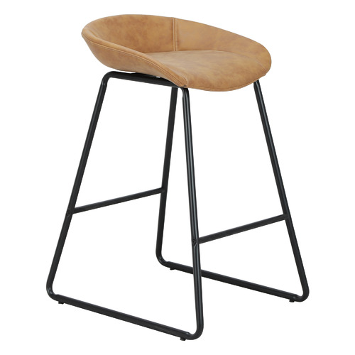 66cm Remy Faux Leather Counter Stools