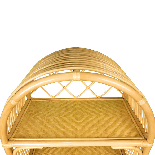 Estudio Furniture Natural Java Rattan Bookcase Temple & ster