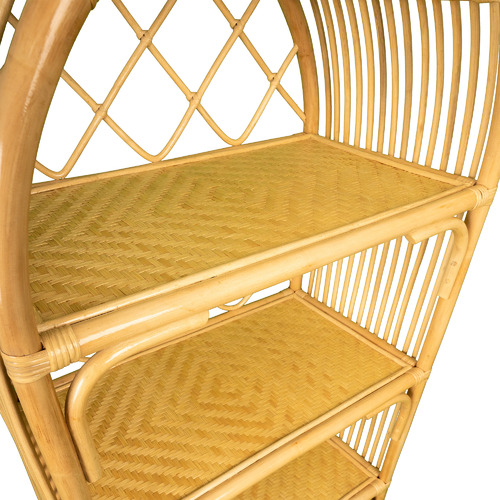 Estudio Furniture Natural Java Rattan Bookcase Temple & ster