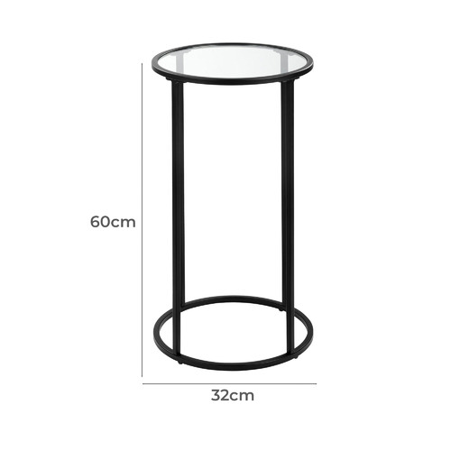 Coco Glass Side Table