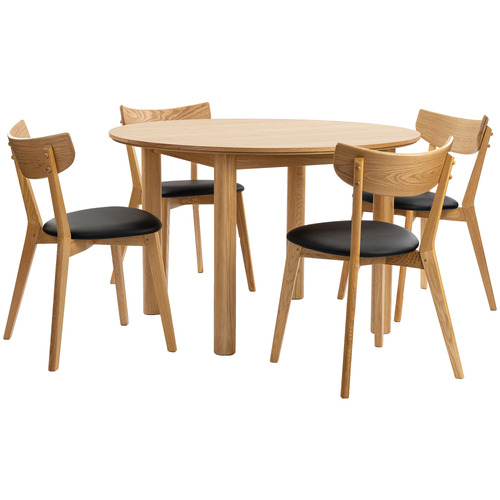 EstudioFurniture Cannes Extendable Dining Table & Chair Set | Temple ...