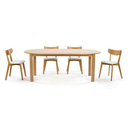 EstudioFurniture Cannes Extendable Dining Table & Chair Set | Temple ...