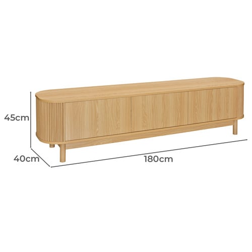 Villeneuve 3 Door Entertainment Unit