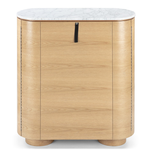Maybury Carrara Marble Wine Cabinet