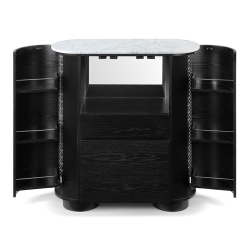 Maybury Carrara Marble Wine Cabinet
