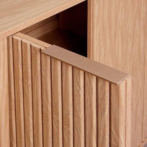 Orlaith Ribbed 4 Door Sideboard