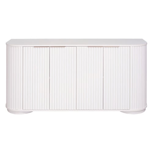 Orlaith Ribbed 4 Door Sideboard