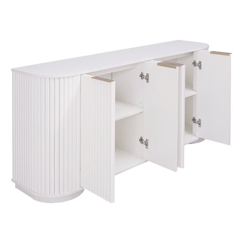 Orlaith Ribbed 4 Door Sideboard