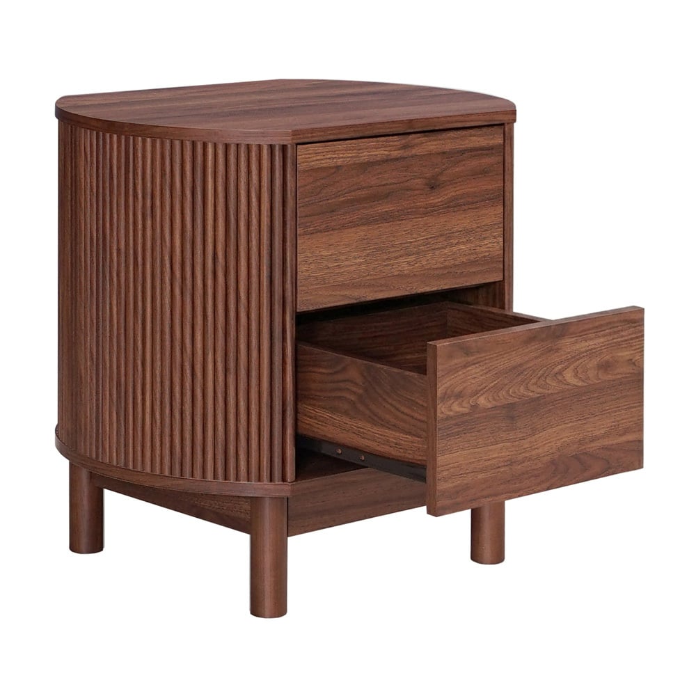 Villeneuve 2 Drawer Bedside Table
