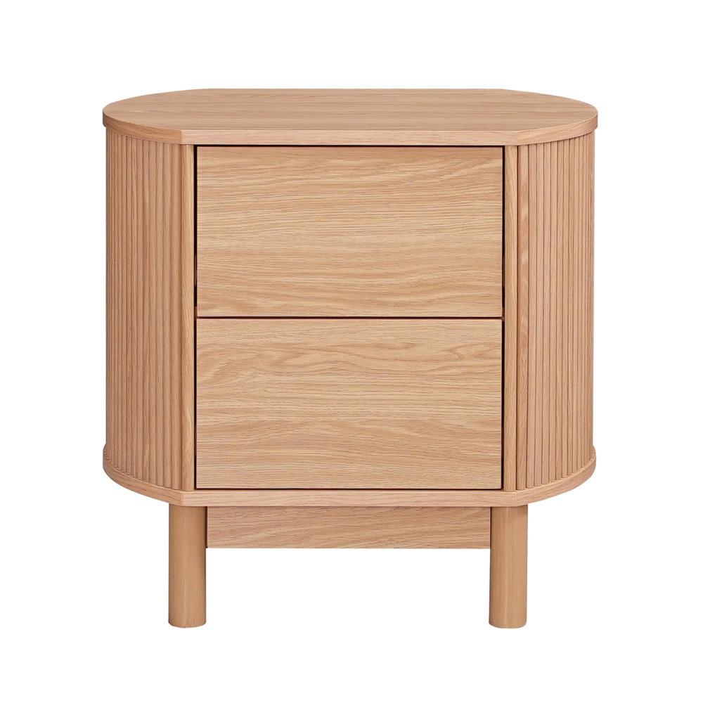 Villeneuve 2 Drawer Bedside Table