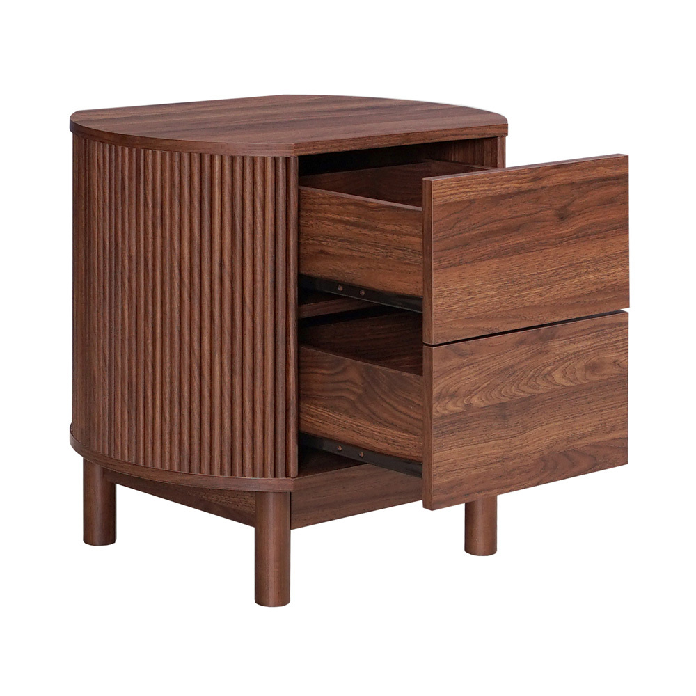 Villeneuve 2 Drawer Bedside Table
