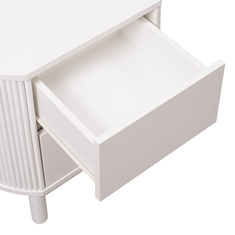 Villeneuve 2 Drawer Bedside Table