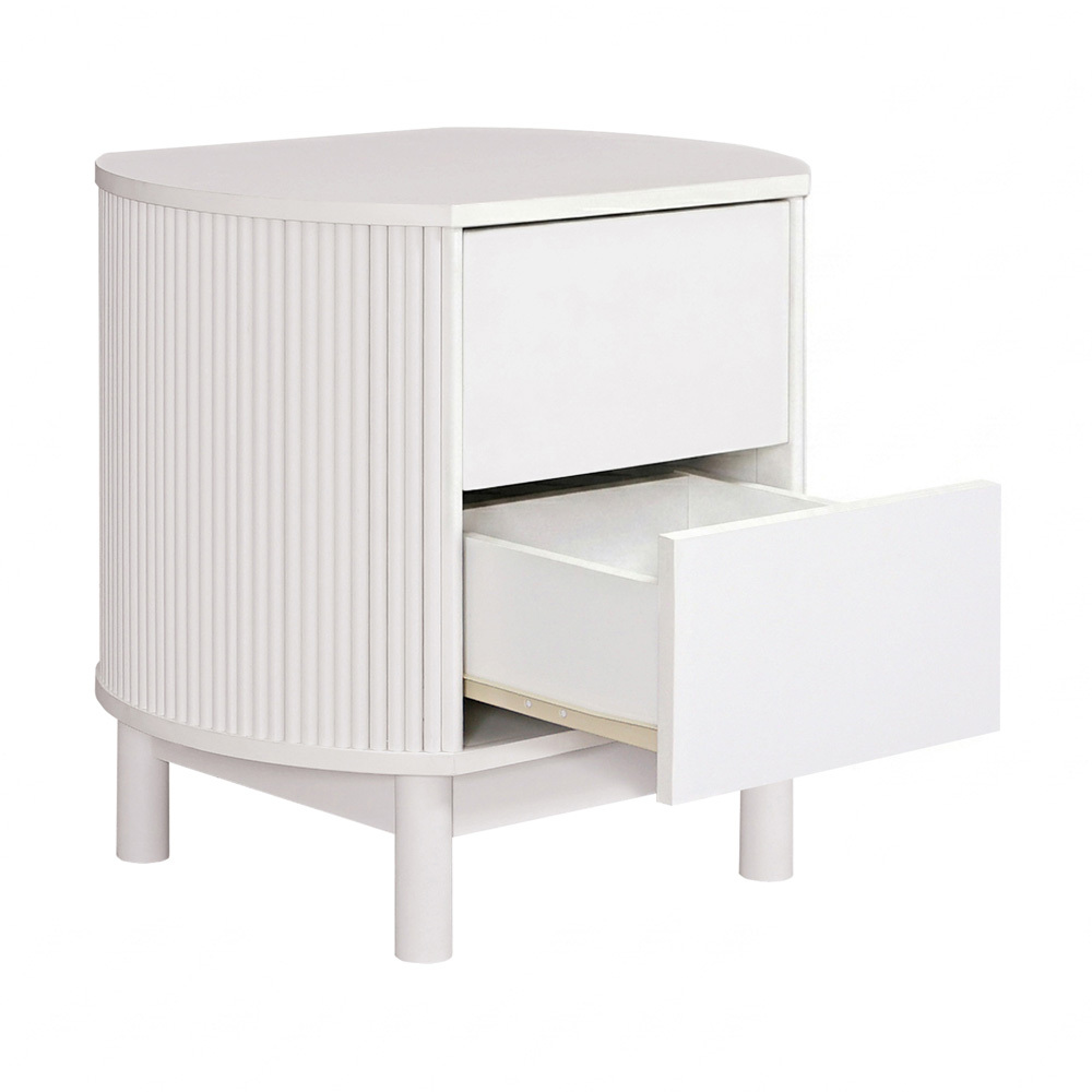Villeneuve 2 Drawer Bedside Table