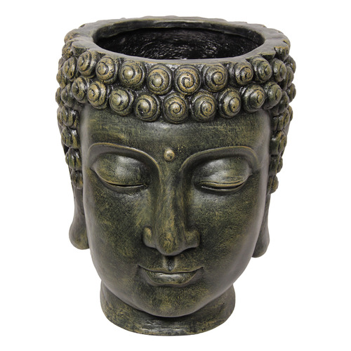 Garden Buddha Head Planter