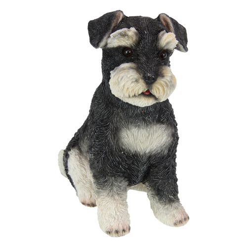 Home Accents Sitting Schnauzer Figurine | Temple & Webster