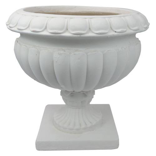 38cm White Esme Garden Urn