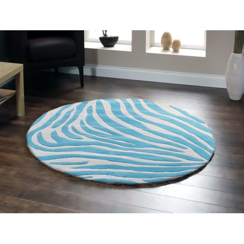 Network Deluxe Zebra Patterned Rug & Reviews Temple & ster