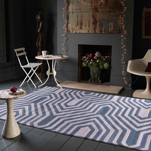Grey Tones Circuit Board Modern Rug Temple Webster