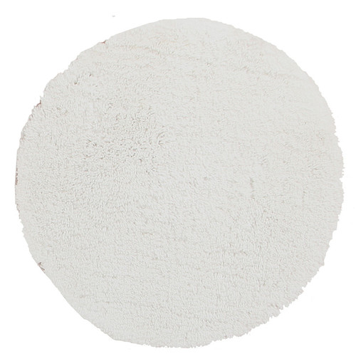 Network Twilight White Round Shag Rug & Reviews Temple & ster