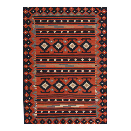 Nomadic Charm 13 Red Traditional Rug
