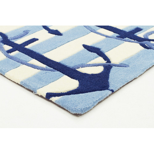 Nautical Anchors Rug Temple & ster
