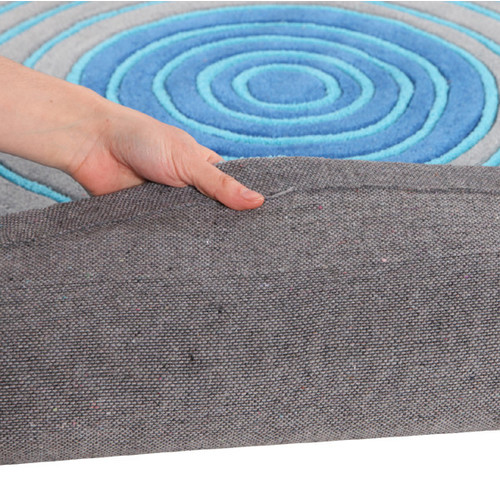 Network Blues Dartboard Ripple Rug & Reviews Temple & ster