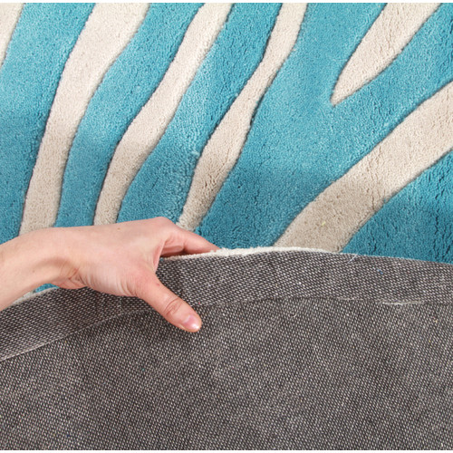 Network Deluxe Zebra Patterned Rug & Reviews Temple & ster