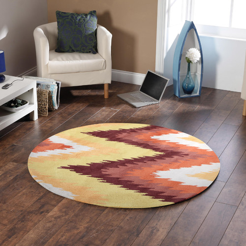 Isadora-Chevron-Ikat-Rug-HV-630-RUST