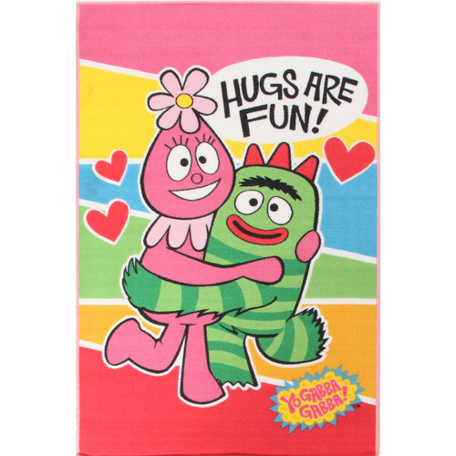 Yo Gabba Gabba Non Slip Hugs Rug